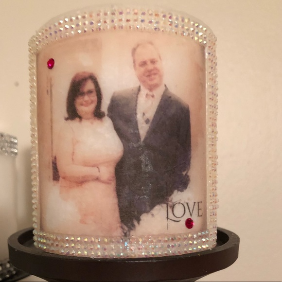 Personalized Candles With Or Without Bling - Picture 2 of 8